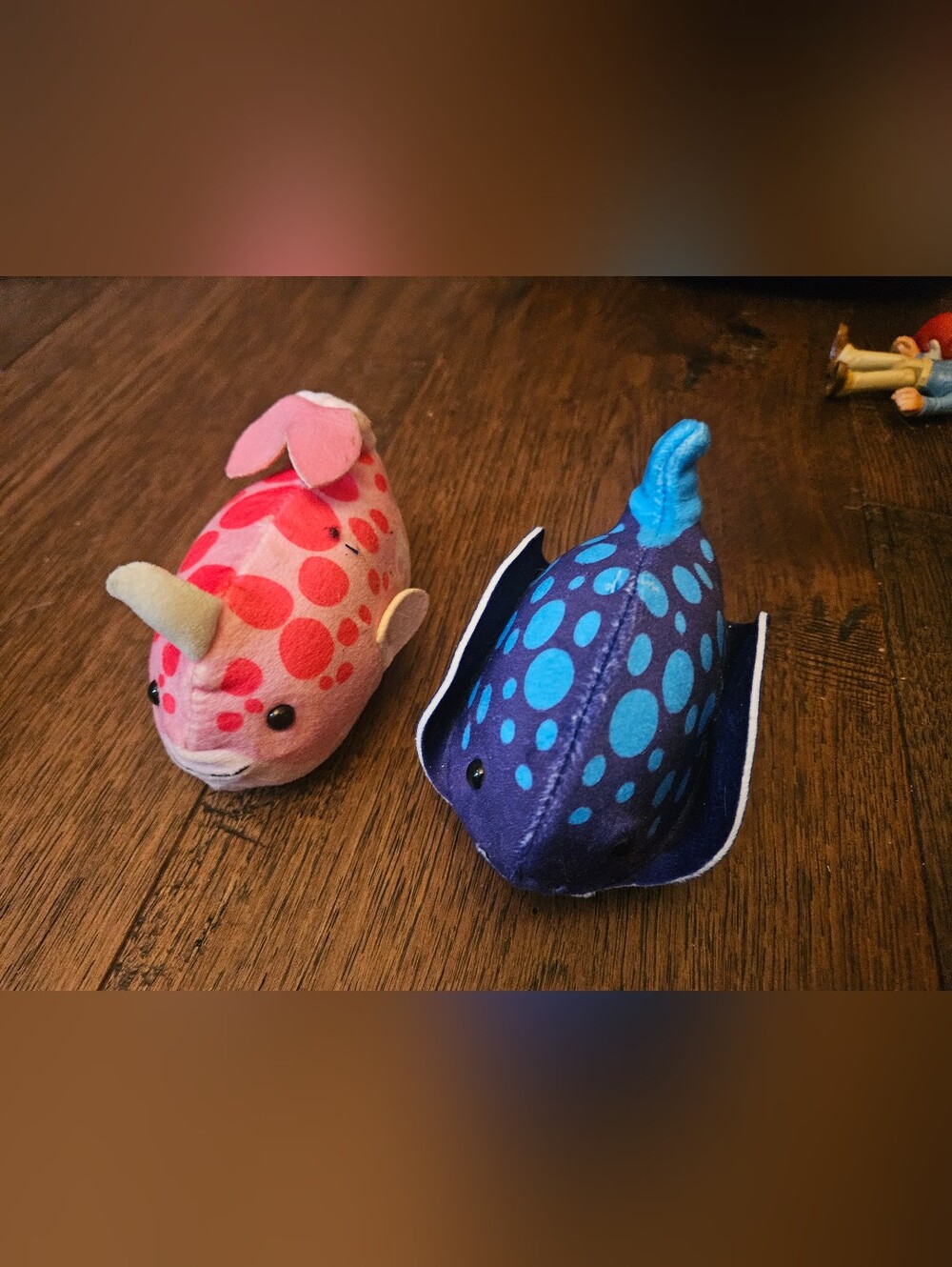 Zhu Zhu Aquarium Herman Stingray And Narwhal  Tested Works Motorized Pet Toy. 
